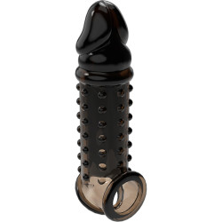 VirilXL Gaine de pénis perlée Viril XL V11 15.5 x 4cm Noire